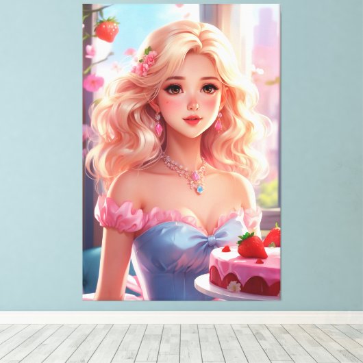 Afdrukken van verrekend Canvas (Insitu (Houten vloer))