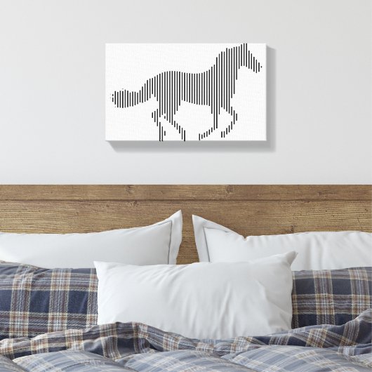 Afdrukken van verrekend Canvas (Insitu (Slaapkamer))