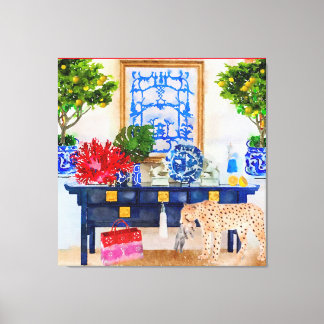 Afdrukken van verrekend Canvas