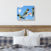 Afdrukken van verrekend Canvas (Insitu (Slaapkamer))