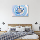Afdrukken van verrekend Canvas (Insitu (Slaapkamer))