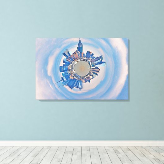 Afdrukken van verrekend Canvas (Insitu (Houten vloer))