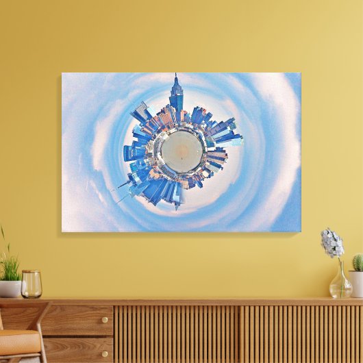 Afdrukken van verrekend Canvas (Insitu (Woonkamer))