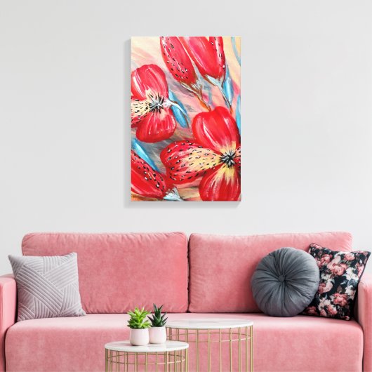 Afdrukken van verrekend Canvas (Insitu (Woonkamer))