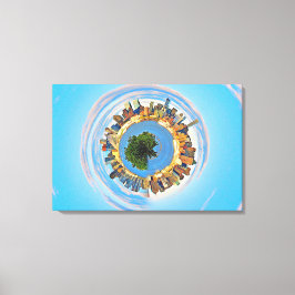 Afdrukken van verrekend Canvas