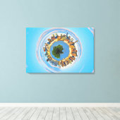 Afdrukken van verrekend Canvas (Insitu (Houten vloer))