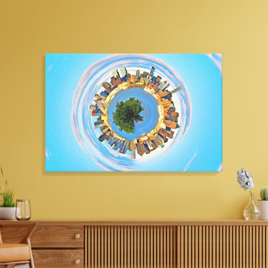 Afdrukken van verrekend Canvas (Insitu (Woonkamer))