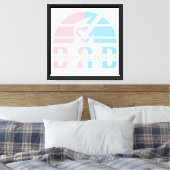 Afdrukken van verrekend Canvas (Insitu (Slaapkamer))