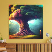 Afdrukken van verrekend Canvas (Insitu (Woonkamer))