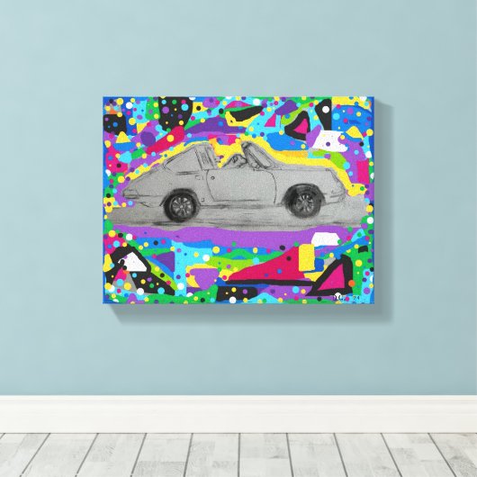 Afdrukken van verrekend Canvas (Insitu (Houten vloer))