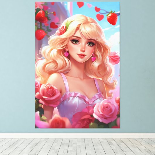 Afdrukken van verrekend Canvas (Insitu (Houten vloer))