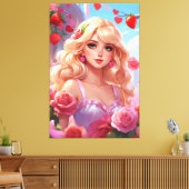 Afdrukken van verrekend Canvas (Insitu (Woonkamer))