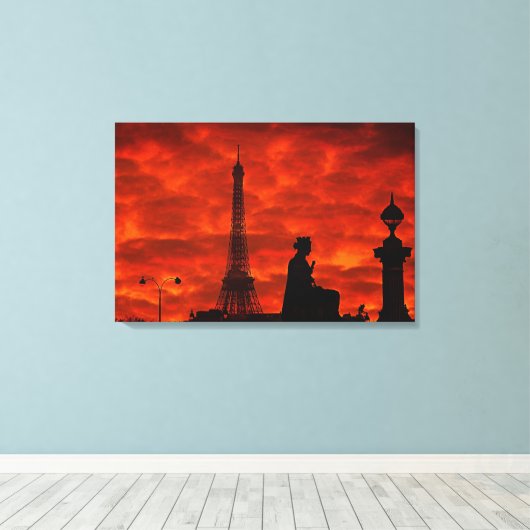 Afdrukken van verrekend Canvas (Insitu (Houten vloer))