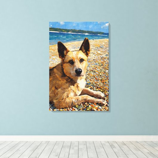 Afdrukken van verrekend Canvas (Insitu (Houten vloer))