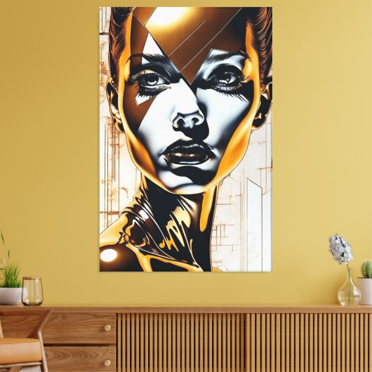 Afdrukken van verrekend Canvas (Insitu (Woonkamer))