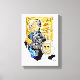 Afdrukken van verrekend Canvas : afscheid nemen