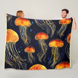 Afdrukken van verrekend Canvas Fleece Deken