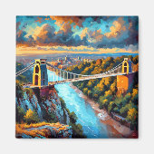 Afdrukken van verrekend Canvas Magneet (Voorkant)