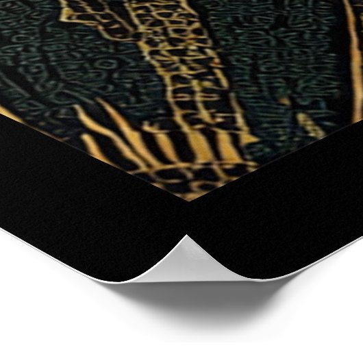 Afdrukken van verrekend Canvas Poster (Hoek)