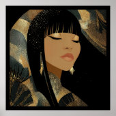 Afdrukken van verrekend Canvas Poster (Voorkant)