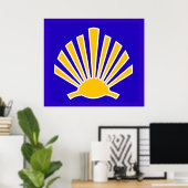 Afdrukken van verrekend Canvas Poster (Thuiskantoor)