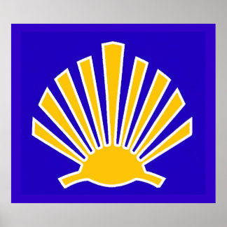 Afdrukken van verrekend Canvas Poster