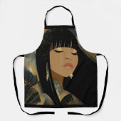 Afdrukken van verrekend Canvas Schort (Voorkant)