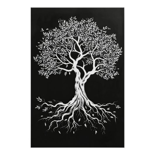 Afdrukken van vertakt poster (Voorkant)