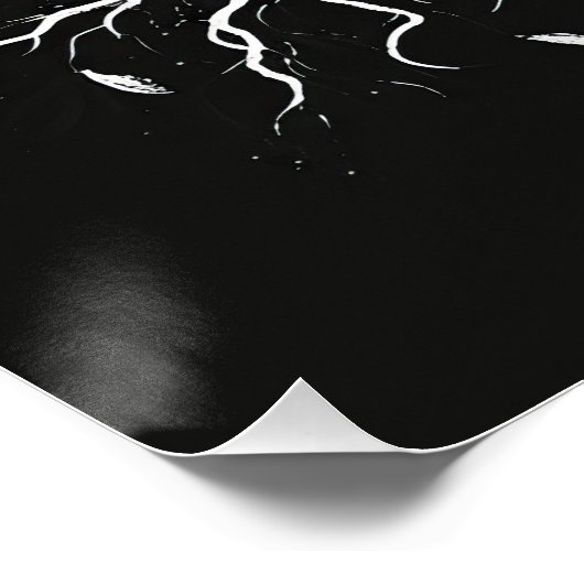 Afdrukken van vertakt poster (Hoek)