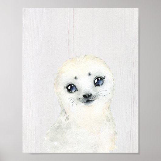 Afdrukken van verzegelnevelkunst poster (Voorkant)