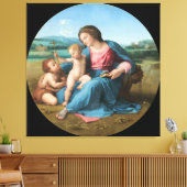 Afdrukken van virgin en onderliggende doek (Insitu (Woonkamer))