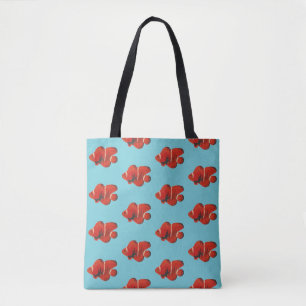 Afdrukken van vis oceaanaalvis tote bag