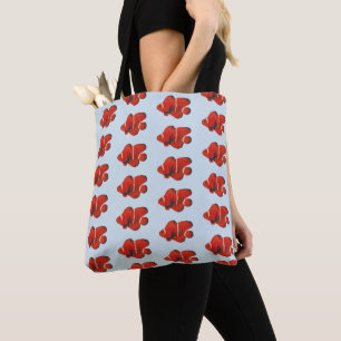 Afdrukken van vis oceaanaalvis tote bag
