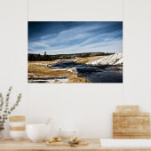 Afdrukken van vuurgaatrivieren poster (Keuken)