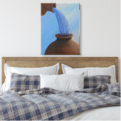 Afdrukken van water in wijndoek (Insitu (Slaapkamer))