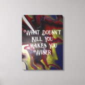 Afdrukken van Wisdom Canvas (Voorkant)