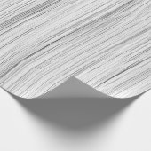 Afdrukken van wolkgrijs bamboehout cadeaupapier (Hoek)