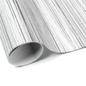 Afdrukken van wolkgrijs bamboehout cadeaupapier (Rol Hoek)