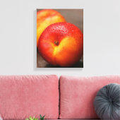 Afdrukken van zomerperzikcanvas (Insitu (Woonkamer))