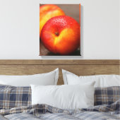 Afdrukken van zomerperzikcanvas (Insitu (Slaapkamer))