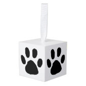 Afdrukken van zwart-wit en witwagentje ornament (Voorkant hoekig)