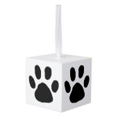 Afdrukken van zwart-wit en witwagentje ornament (Achter hoekig)