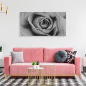 Afdrukken van zwart-wit Roos (Insitu (Woonkamer))