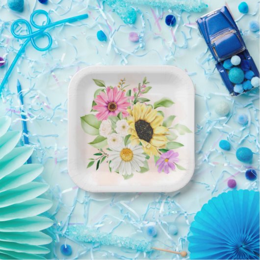 Afdrukken ventilator papieren bordje (Feest)