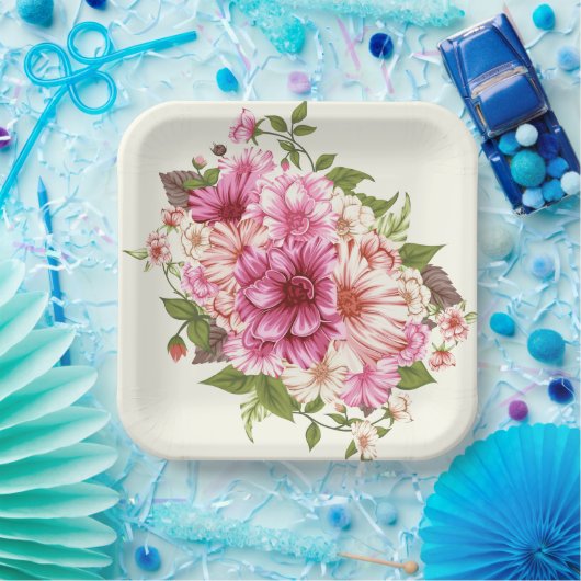 Afdrukken ventilator papieren bordje (Feest)