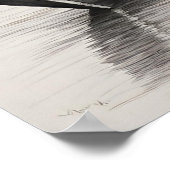 Afdrukken "Verankerde sereniteit" Poster (Hoek)