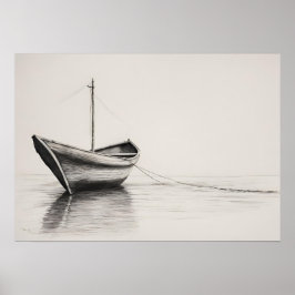 Afdrukken "Verankerde sereniteit" Poster