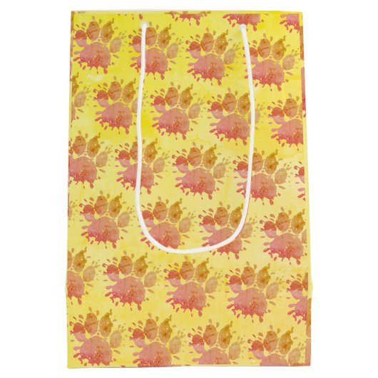 Afdrukken verfplaat verfplaat onderste verf medium cadeauzakje (Achterkant)