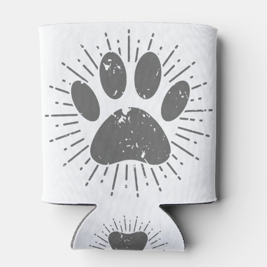 Afdrukken verstelbare zonnestraal blikjeskoeler (Achterkant)