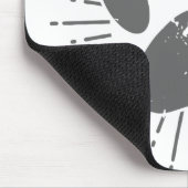 Afdrukken verstelbare zonnestraal muismat (Hoek)